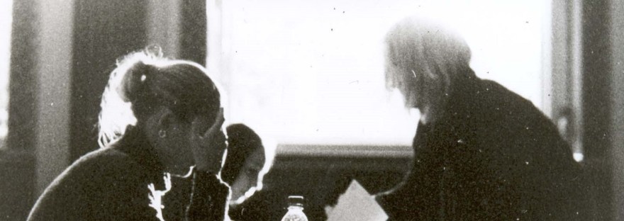 Students in a classroom at Utrecht University (photo by Andrea Hajek)